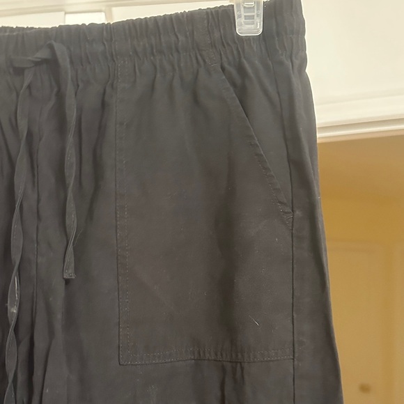 Black Drawstring Pants - Picture 3 of 3